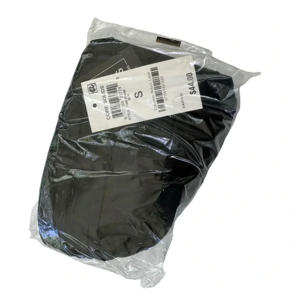 NWT Bar III Twist Bandeau Bikini Swim Top With Removable Straps Size S Black - Picture 8 of 13